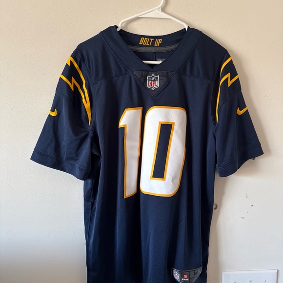 NFL Navy and Gold Men's Jersey